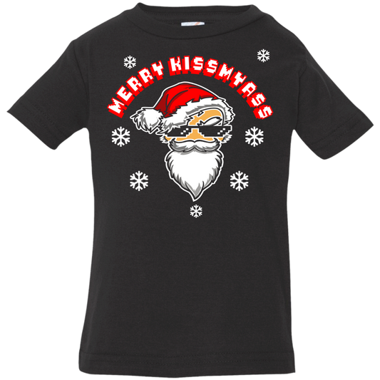 ArtichokeUSA Custom Design. Merry Kiss My Ass. Infant Jersey T-Shirt
