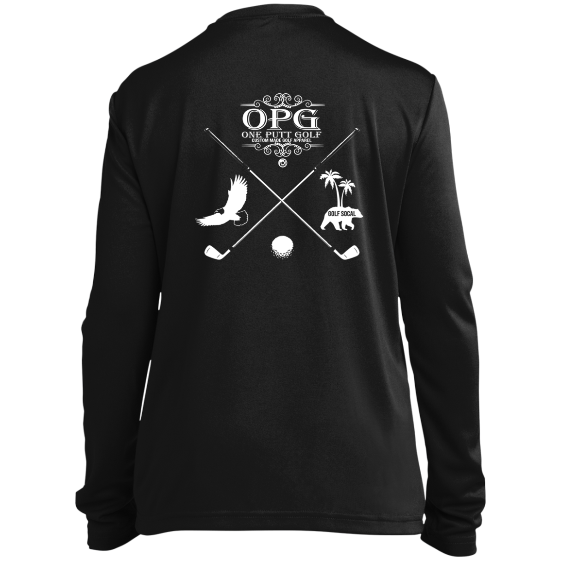 OPG Custom Design #8. Drive. Youth 100% Polyester Long Sleeve Tee