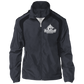 Embroidered Jersey-Lined Jacket