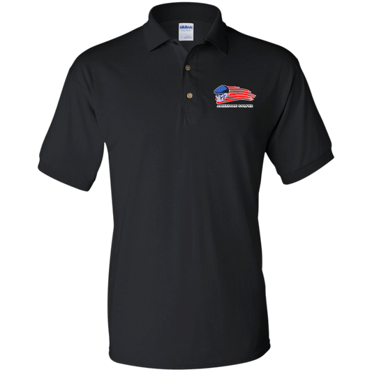 OPG Custom Design #12. Golf America. Male Edition. Jersey Polo Shirt