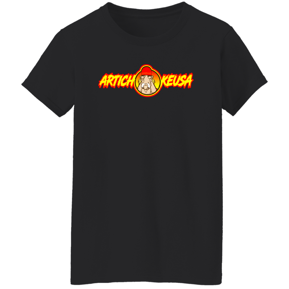 ArtichokeUSA Character and Font Design. Let’s Create Your Own Design Today. Fan Art. The Hulkster. Ladies' 5.3 oz. T-Shirt
