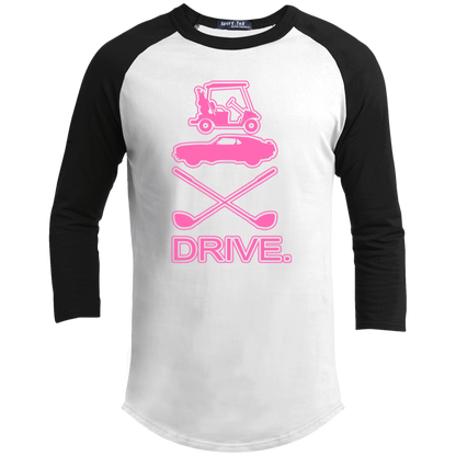 OPG Custom Design #8. Drive. Youth 3/4 Raglan Sleeve Shirt