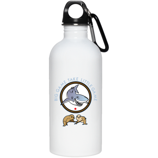 The GHOATS custom design #41. Big Game Take Little Game. Pool/Billiards. 20 oz. Stainless Steel Water Bottle
