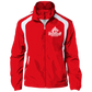 Embroidered Jersey-Lined Jacket