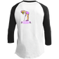OPG Custom Design #5. Golf Tee-Shirt. Golf Humor. Youth 3/4 Raglan Sleeve Shirt