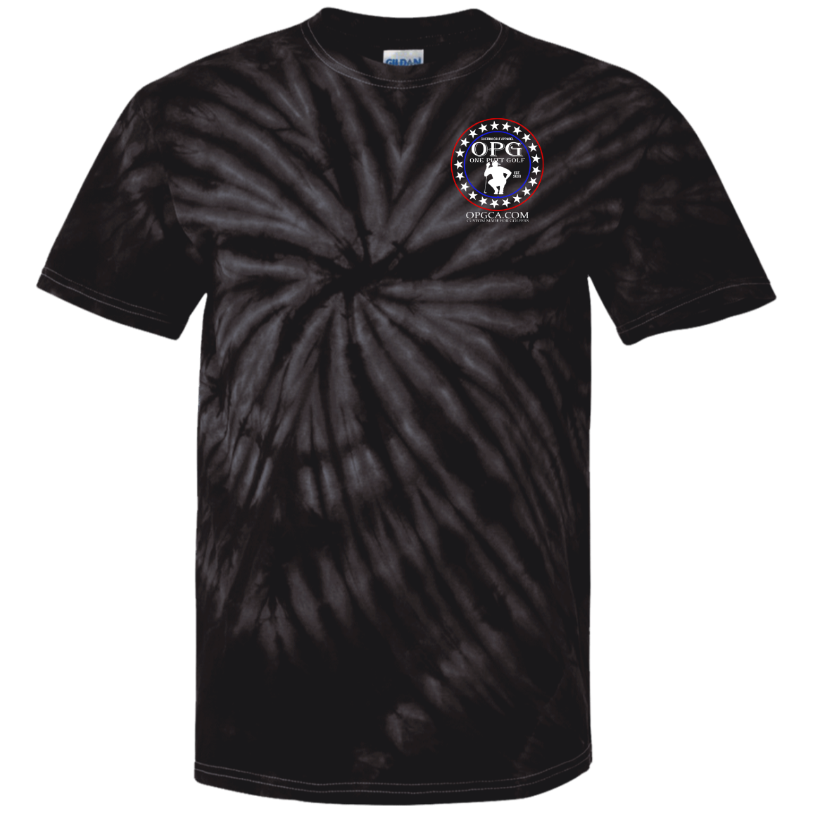 OPG Custom Design #18. Weapons of Grass Destruction. 100% Cotton Tie Dye T-Shirt