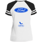 OPG Custom Design #11. Fore! Ford Parody. Ladies' Game V-Neck T-Shirt