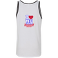 ArtichokeUSA Custom Design. I heart New York Giants. NY Giants Football Fan Art. Unisex Tank