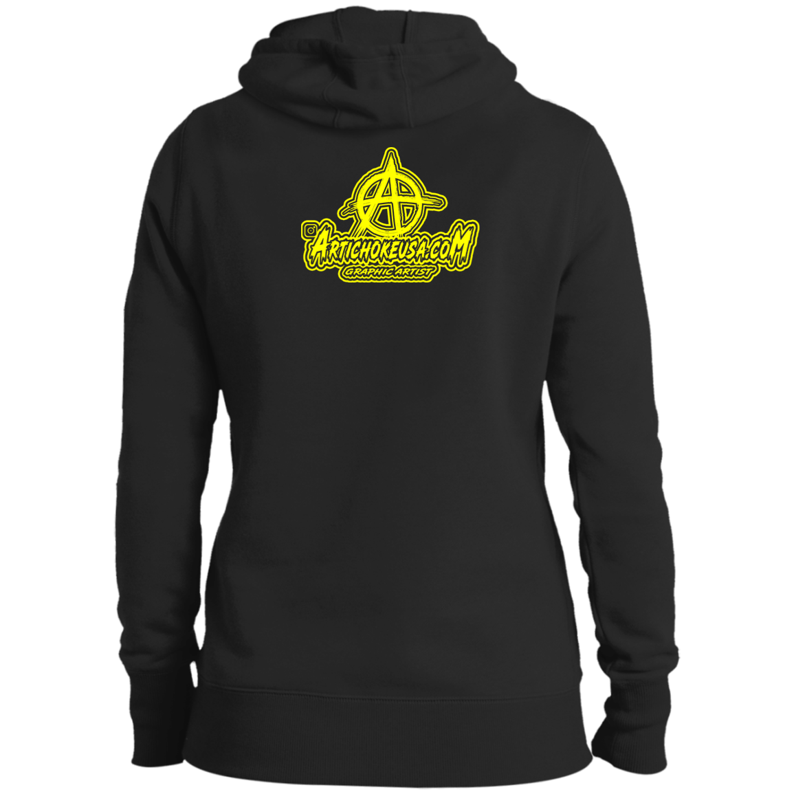 ArtichokeUSA Custom Design. I am the Stig. Han Solo / The Stig Fan Art. Ladies' Pullover Hooded Sweatshirt