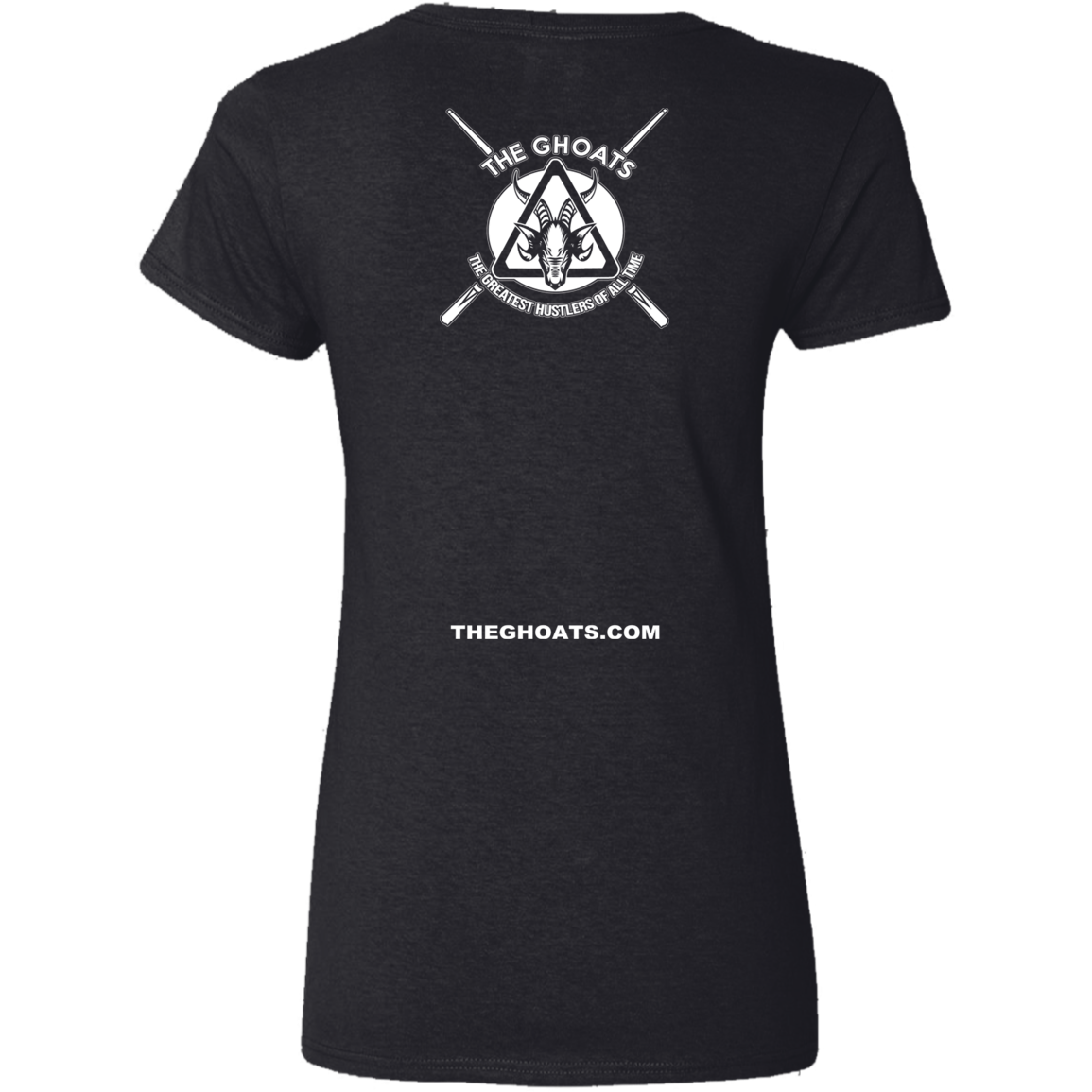 The GHOATS custom design #10. All Seeing Eye. Ladies' Basic V-Neck T-Shirt