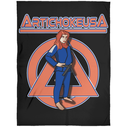 ArtichokeUSA Character and Font design. Let's Create Your Own Team Design Today. Amber. Arctic Fleece Blanket 60x80