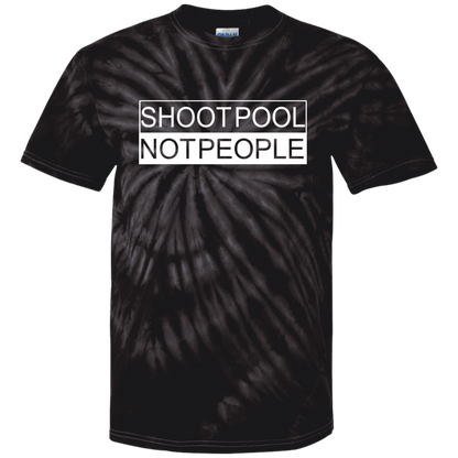The GHOATS Custom Design. #26 SHOOT POOL NOT PEOPLE. 100% Cotton Tie Dye T-Shirt