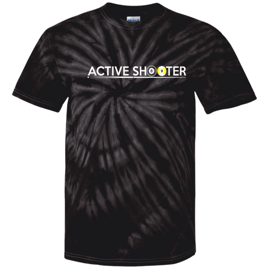 The GHOATS Custom Design #1. Active Shooter. Youth Tie Dye T-Shirt
