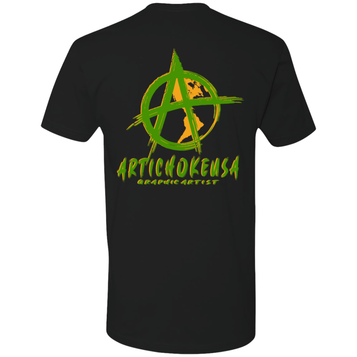 ArtichokeUSA Custom Design. EARTH-ART=EH. Ultra Soft Cotton T-Shirt