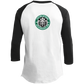 ArtichokeUSA Custom Design. Money Can't Buy Happiness But It Can Buy You Coffee. Youth 3/4 Raglan Sleeve Shirt