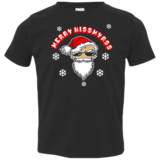 ArtichokeUSA Custom Design. Merry Kiss My Ass. Toddler Jersey T-Shirt