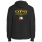 OPG Custom Design #22. One Putt / One Love Parody with Fan Art. Female Edition. Fleece Pullover Hoodie