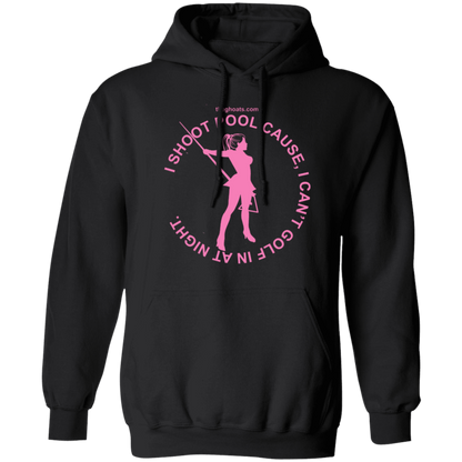 The GHOATS Custom Design #16. I shoot pool cause, I can't golf at night. I golf cause, I can't shoot pool in the day. Pullover Hoodie