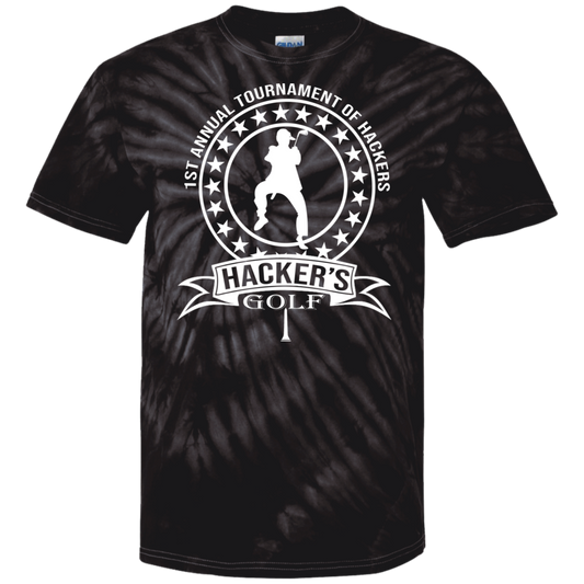 OPG Custom Design #20.1st Annual Hackers Golf Tournament. Men's Edition.100% Cotton Tie Dye T-Shirt