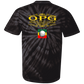 OPG Custom Design #22. One Putt / One Love Parody with Fan Art. Female Edition. 100% Cotton Tie Dye T-Shirt