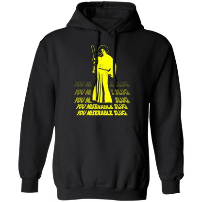 ArtichokeUSA Custom Design. You Miserable Slug. Carrie Fisher Tribute. Star Wars / Blues Brothers Fan Art. Parody. Pullover Hoodie