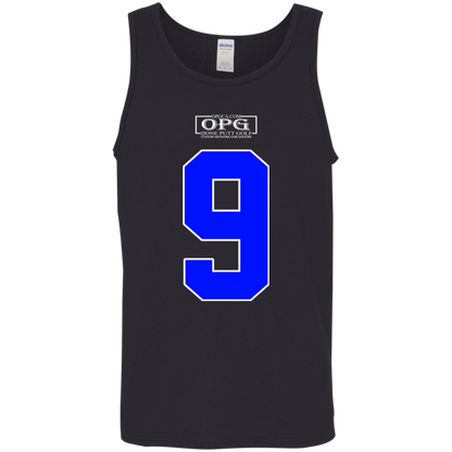 OPG Custom Design #17. Back 9. 100% Cotton Tank Top