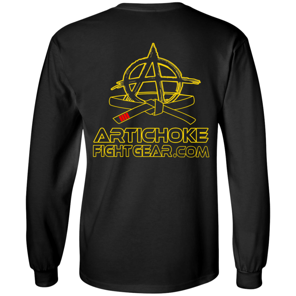 Artichoke Fight Gear Custom Design #20. You Don't Know the Power of Jiu Jitsu. 100% Cotton Long Sleeve