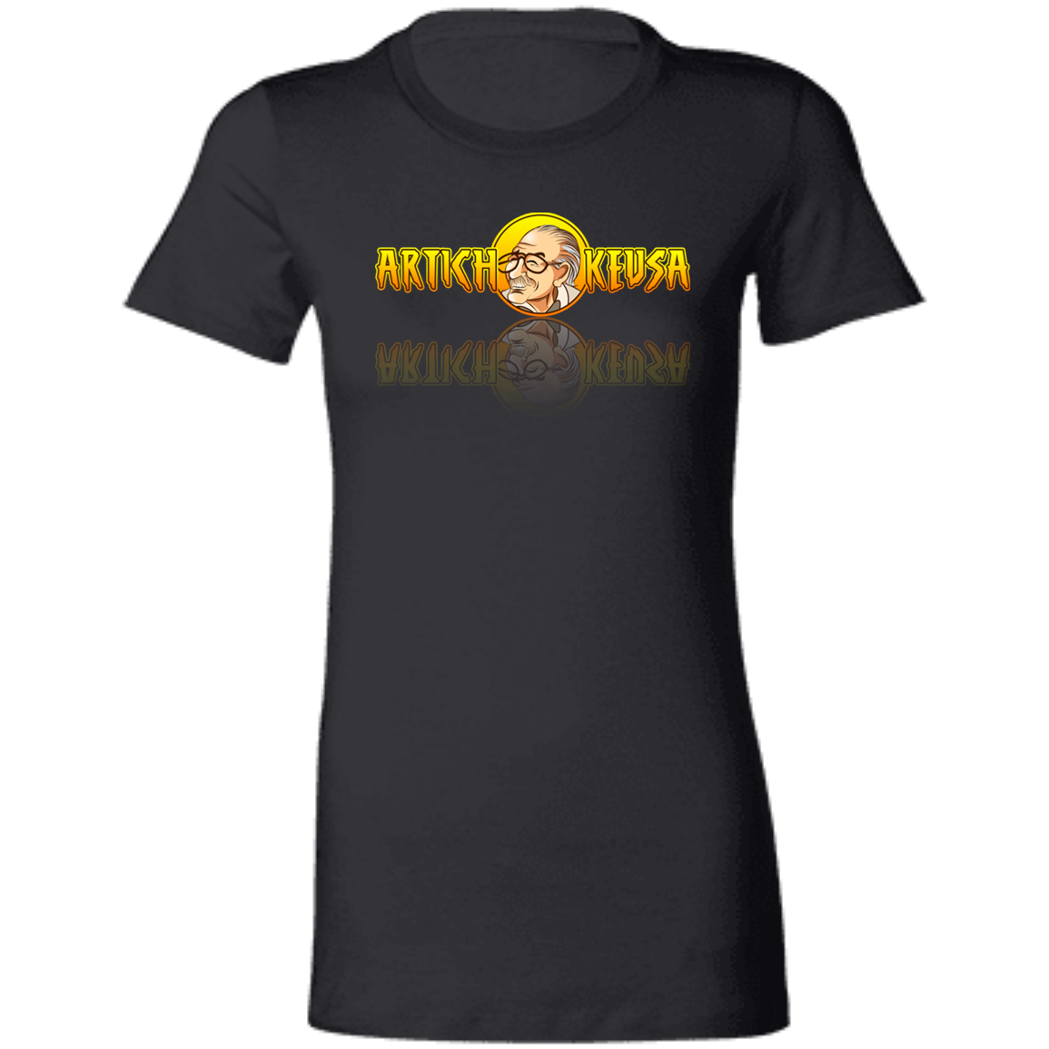 ArtichokeUSA Character and Font design. Stan Lee Thank You Fan Art. Let's Create Your Own Design Today. Ladies' Favorite T-Shirt