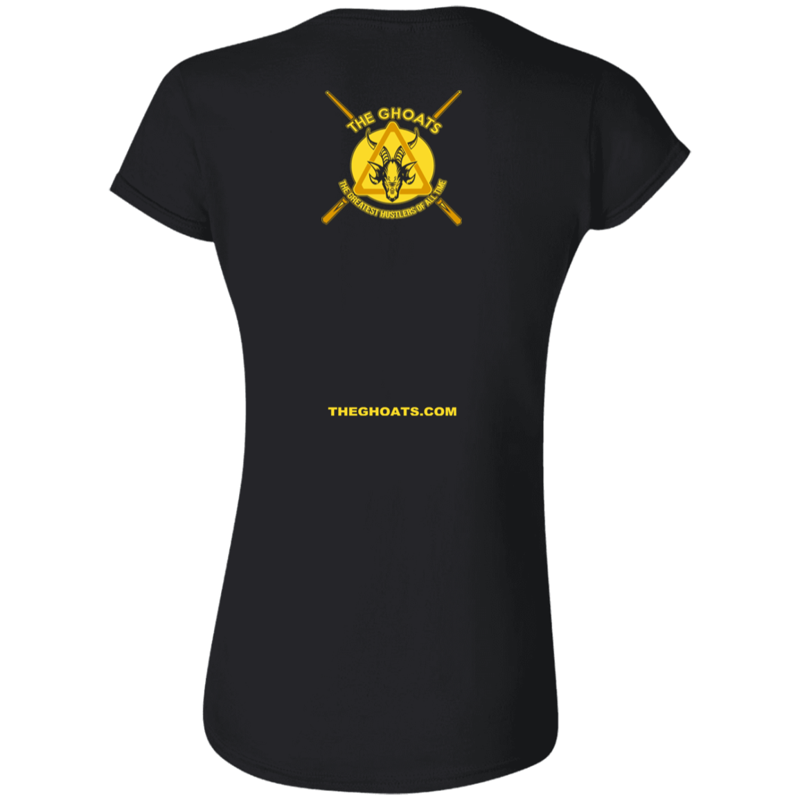 The GHOATS Custom Design. #27 PlayerUnknown's Billiards. PUBG Parody. Ultra Soft Style Ladies' T-Shirt