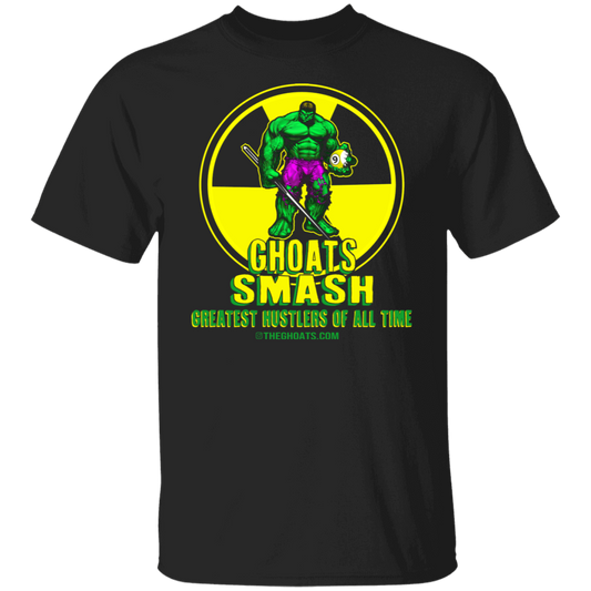 The GHOATS Custom Design. #13. GHOATS SMASH. Basic Cotton T-Shirt