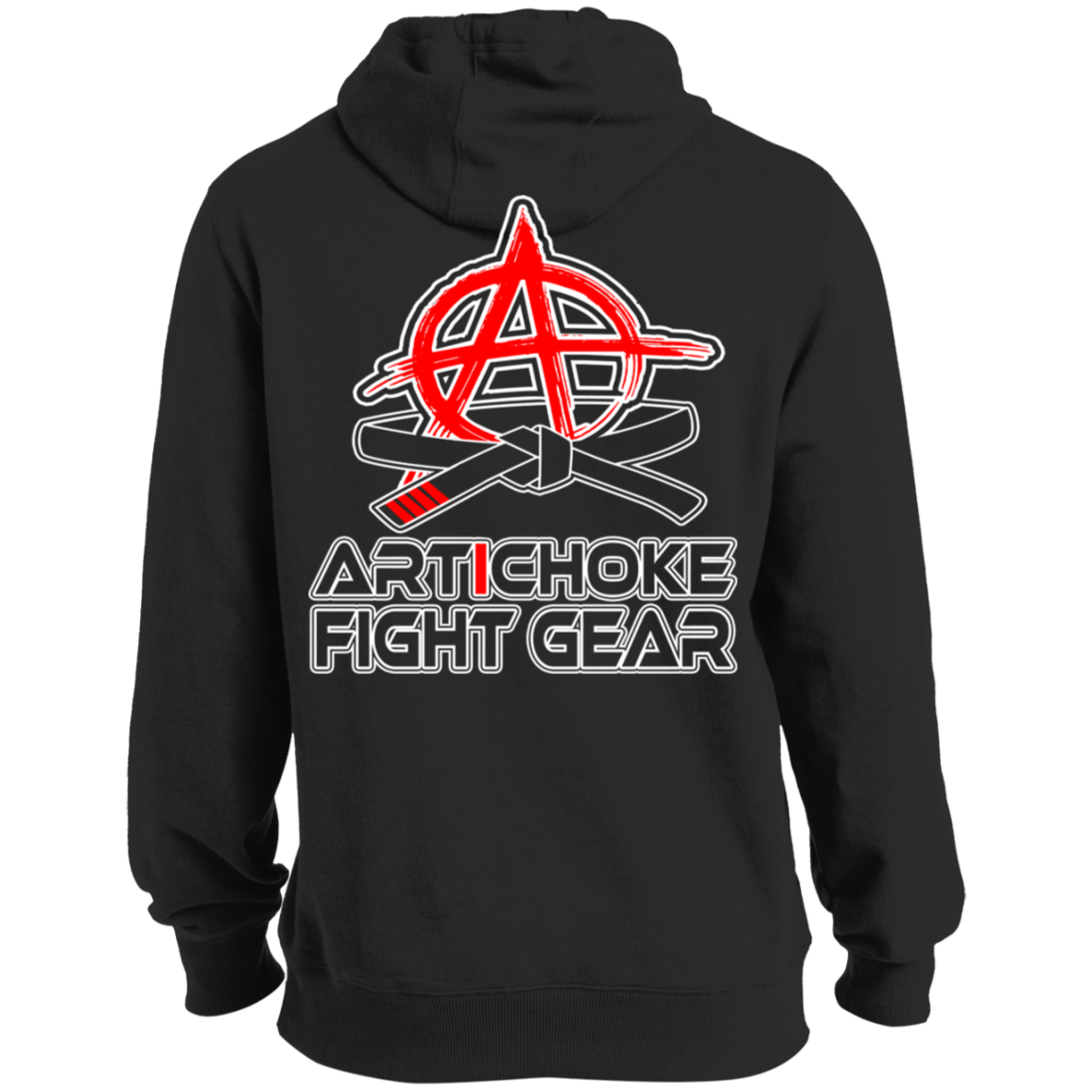 Artichoke Fight Gear Custom Design #9. Babality. Mortal Kombat Parody. MMA. Tall Hoodie