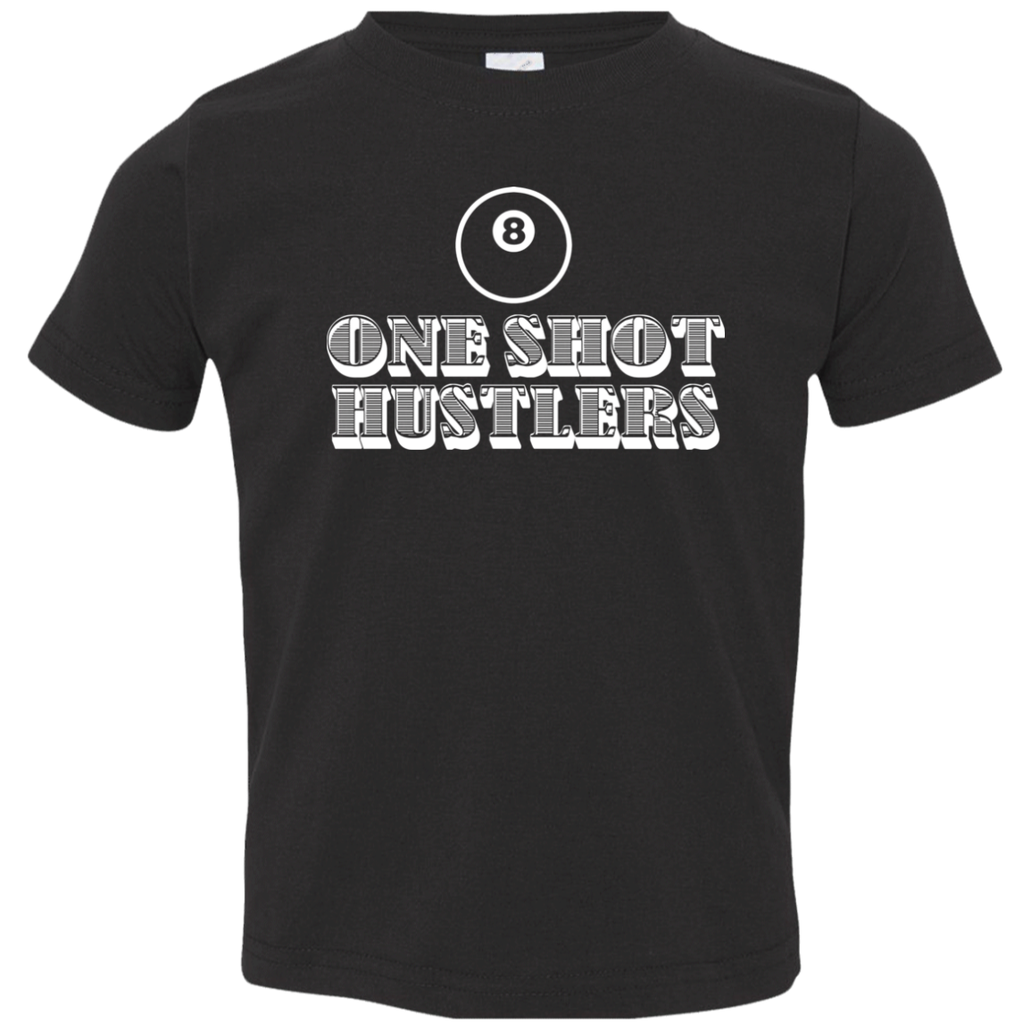 The GHOATS Custom Design. #22 One Shot Hustlers. Toddler Jersey T-Shirt