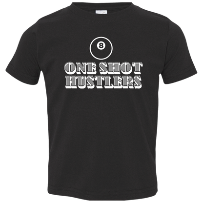 The GHOATS Custom Design. #22 One Shot Hustlers. Toddler Jersey T-Shirt