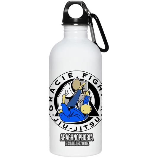 Artichoke Fight Gear Custom Design #1. Arachnophobia: Fear of Spiders. Spider Guard. It's a Jiu Jitsu Thing. 20 oz. Stainless Steel Water Bottle