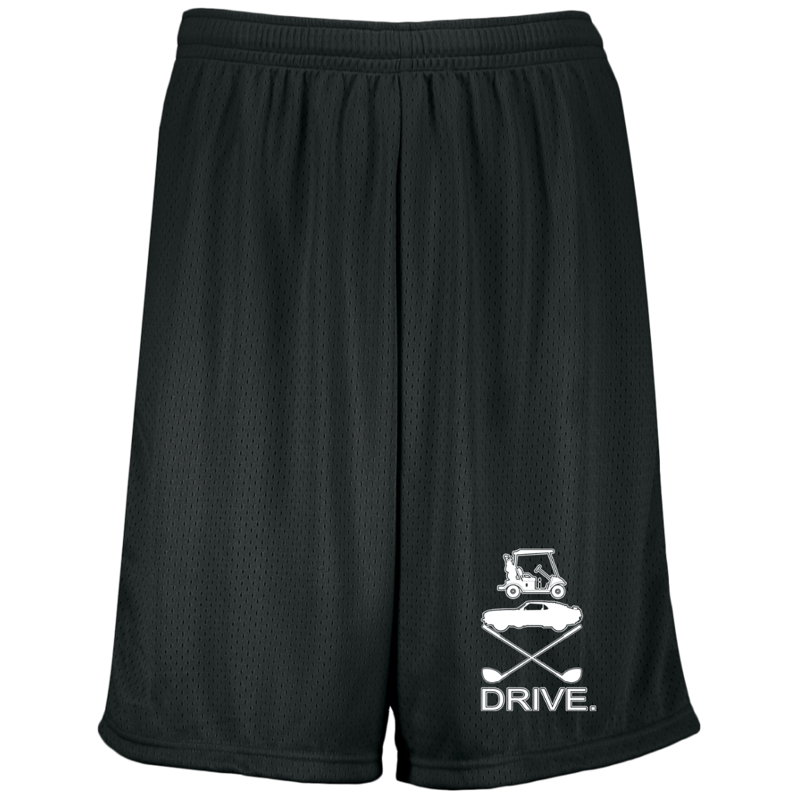 OPG Custom Design #8. Drive. Moisture-Wicking 9 inch Inseam Mesh Shorts