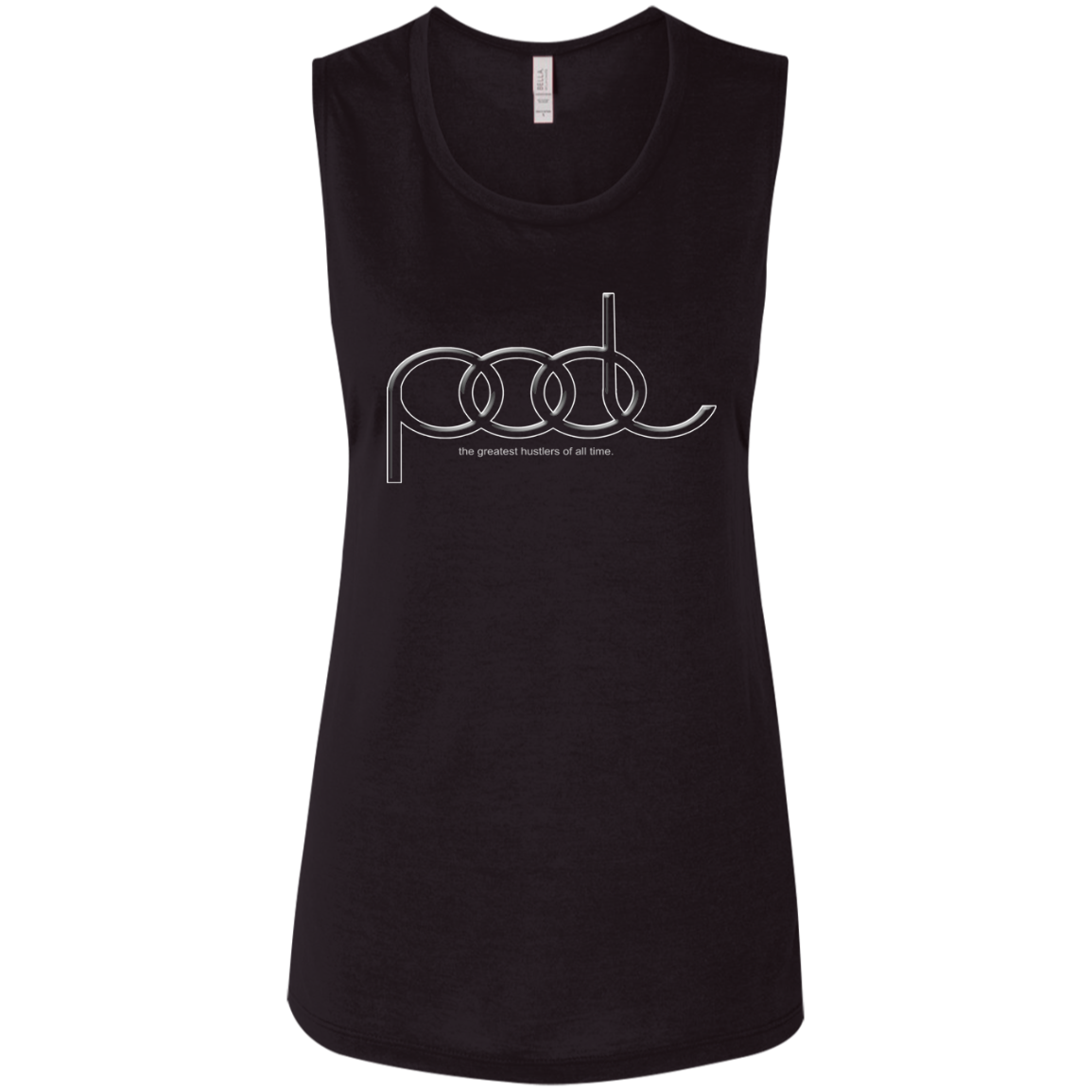 The GHOATS Custom Design. #3 POOL. APA Parody. Ladies' Flowy Muscle Tank