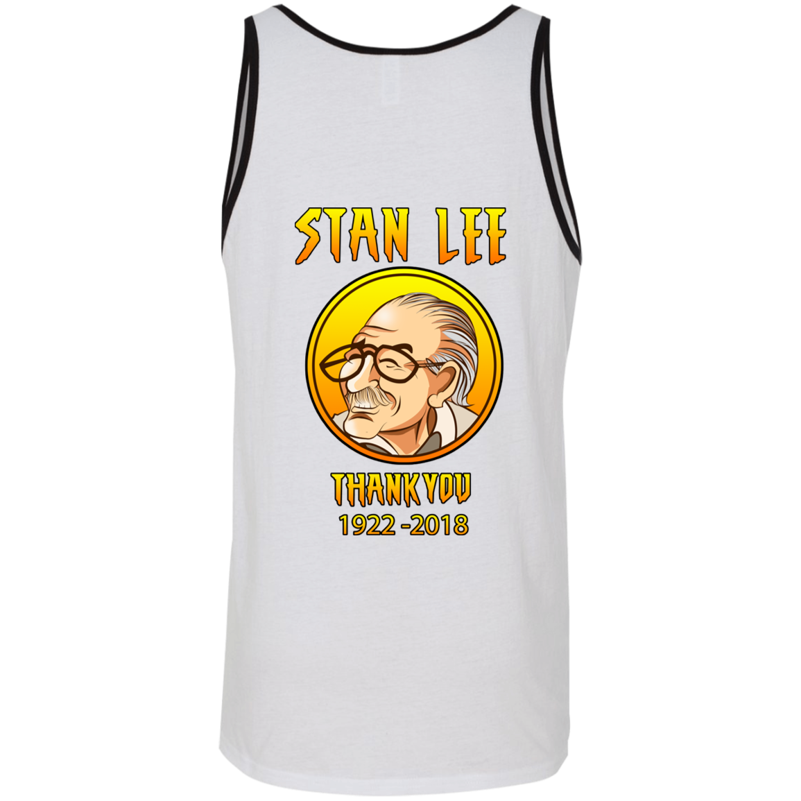 ArtichokeUSA Character and Font design. Stan Lee Thank You Fan Art. Let's Create Your Own Design Today. Unisex Tank