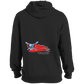 OPG Custom Design #12. American Golfer. Female Edition. Tall Pullover Hoodie