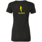 The GHOATS Custom Design. #34 Beware of Sharks. Play at Your Own Risk. (Ladies only version). Ladies' Triblend T-Shirt