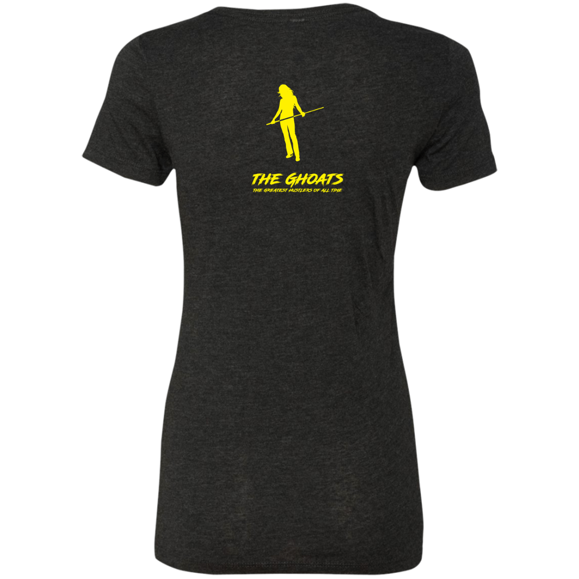 The GHOATS Custom Design. #34 Beware of Sharks. Play at Your Own Risk. (Ladies only version). Ladies' Triblend T-Shirt