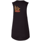 ArtichokeUSA Character and Font design. Let's Create Your Own Team Design Today. Mary Boom Boom. Ladies' Flowy Muscle Tank