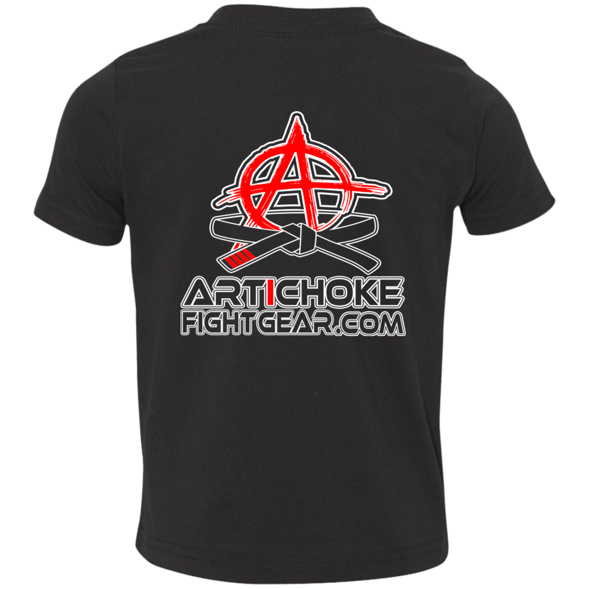 Artichoke Fight Gear Custom Design #15. Proper Quitter. Toddler Jersey T-Shirt
