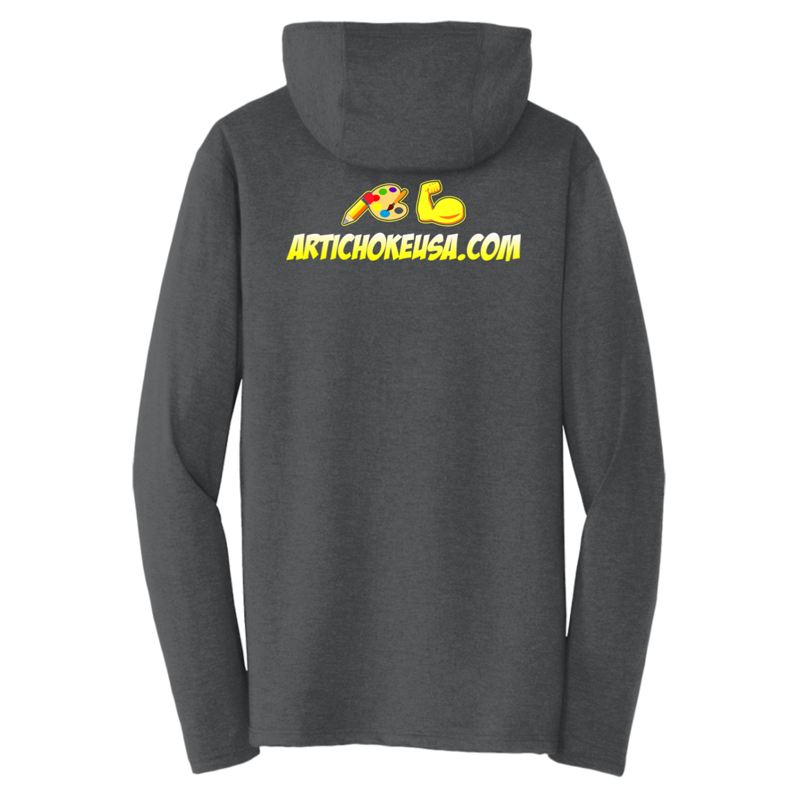 ArtichokeUSA Custom Design. Art Strong. Triblend T-Shirt Hoodie