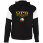 OPG Custom Design #22. One Putt / One Love Parody with Fan Art. Female Edition. Colorblock Fleece Hoodie