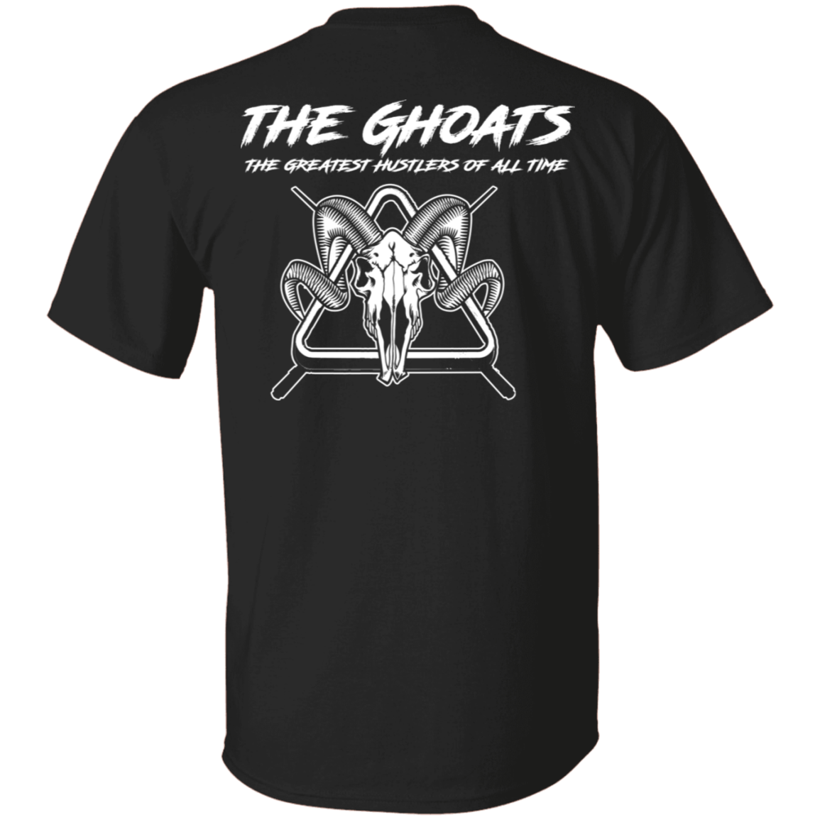 The GHOATS Custom Design #1. Active Shooter. Basic 100% Cotton T-Shirt