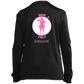 OPG Custom Design #19. GUCK FOLF. Female Edition. Youth 100% Polyester Long Sleeve Tee