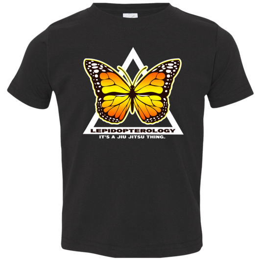 Artichoke Fight Gear Custom Design #6. Lepidopterology (Study of butterflies). Butterfly Guard. Toddler Jersey T-Shirt