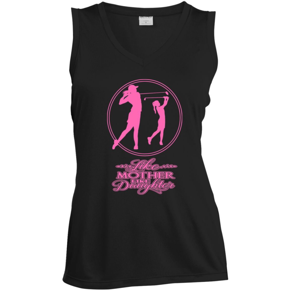 ZZZ#07 OPG Custom Design. Like Mother like Daughter. Ladies' Sleeveless V-Neck