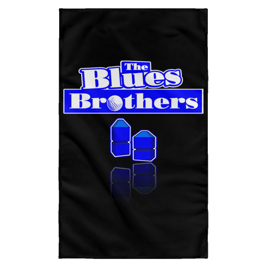 OPG Custom Design #3. Blue Tees Blues Brothers Fan Art. Wall Flag