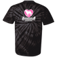 ArtichokeUSA Custom Design. Ruffing the Passer. Labrador Edition. Female Version. 100% Cotton Tie Dye T-Shirt